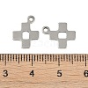 Non-Tarnish 201 Stainless Steel Charms STAS-C108-28P-3