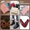 PVC Imitation Leather Fabric AJEW-WH20006-451B-5