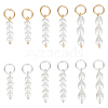 12Pcs 6 Styles Natural Cultured Freshwater Pearl Pendants PALLOY-PH01749-1