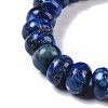 Dyed Synthetic Imperial Jasper Beads Strands G-P529-E01-A08-2