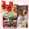 20Pcs Resin Simulated Strawberry AJEW-SP0003-29-6