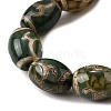 Tibetan Style dZi Beads Strands G-S389-A06-4