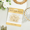 Brass Beads KK-BBC0021-17E-6