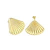 Brass Earring for Women EJEW-M259-02B-G-2