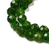 Natural Green Diopside Beads Strands G-NH0046-A01-03-4
