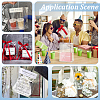 70Pcs PVC Gift Tote Bags ABAG-WA0001-06-6