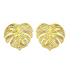 Spray Painted 430 Stainless Steel Filigree Pendants STAS-TAC0018-26C-3