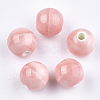 Handmade Porcelain Beads PORC-S499-01B-08-1