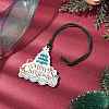 Christmas Wood Christmas Tree Pendant Decorations HJEW-JM02166-02-2