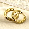 304 Stainless Steel Hoop Earrings for Women EJEW-M068-14G-01-3