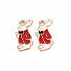 Alloy Enamel Pendants X-ENAM-T016-05C-RS-2