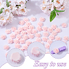 80Pcs Opaque Resin Cabochons RESI-DC0001-61C-4