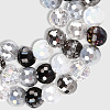 4 Strands Electroplate Glass Bead Strands GLAA-PA0001-09B-7