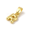 Rack Plating Brass Charms KK-C053-04G-R-2