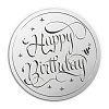 Custom Silver Foil Embossed Picture Sticker DIY-WH0336-010-1