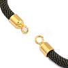 Nylon Cords Bracelet Makings Fit for Connector Charms AJEW-P116-02G-25-2