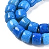 Dyed Glass Beads Strands GLAA-H037-01G-3