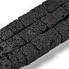 Natural Lava Rock Beads Strands G-C084-E08-03-1