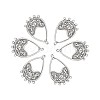 Tibetan Style Alloy Chandelier Component Links TIBE-TA0001-07AS-2
