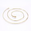 304 Stainless Steel Snake Chain Necklaces MAK-L015-03D-2