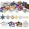 22Pcs 11 Style Laser Cut Pendants DIY-SZ0008-34-1