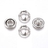 Copper Buttons Snap Stud Cap Socket Set KK-WH0033-89P-1