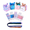 40Sets 4 Color Square Fold Paper Candy Boxes CON-MB0001-17-2