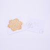Self Adhesive Brass Stickers DIY-TAC0005-38D-2cm-1