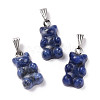 Natural Sodalite Pendants G-G854-01P-03-1