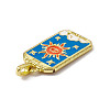 Alloy Enamel Pendants LS-ENAM-D042-01D-3