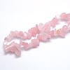Natural Rose Quartz Beads Strands G-O049-C-60-3