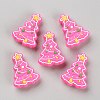 Christmas Tree Silicone Beads SIL-SZC0003-03A-1