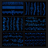 6 Sheets Luminous Paper Tattoo Stickers STIC-TAC0001-007A-3