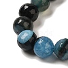 Natural Agate(Dyed & Heated) Beads Strands G-H066-B07-03-4