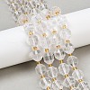 Grade A Natural Quartz Crystal Beads Strands G-K303-A11-12mm-5