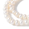 Natural Cultured Freshwater Pearl Beads Strands PEAR-I007-07K-05-4