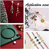 Christmas Theme Glass Beads Sets ACRP-NB0001-02-6