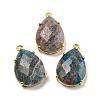 Natural Apatite Pendants G-M431-10G-04-1