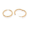 304 Stainless Steel Hoop Earrings X-STAS-T074-19G-2