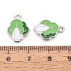 Alloy Enamel Pendants ENAM-Q003-15P-3