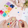 160Pcs 16 Colors Opaque Resin Beads CRES-SP0001-21-3