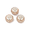 Alloy Rhinestone Clay Pave Beads ALRI-D300-03S-03-1