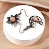 Natural Sunstone Dangle Earrings G-H359-07R-06-3