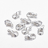 Zinc Alloy Lobster Claw Clasps PALLOY-R042-303-S-NF-1