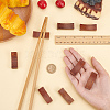 8Pcs Wood Chopsticks Stand DJEW-FG0001-27-3