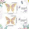 Paper 3D Butterfly Decorations DIY-WH0308-366-2