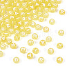 100Pcs 5 Styles Transparent Acrylic Beads TACR-TA0001-54A-3