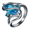 Horse Eye Brass Pave Cubic Zirconia Finger Rings for Women FS-WG8B7C3-07-2