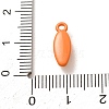 Brass Enamel Pendants KK-CBA260B-14D-G-4