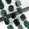 Natural Fuchsite Beads Strands G-T138-26A-11-1